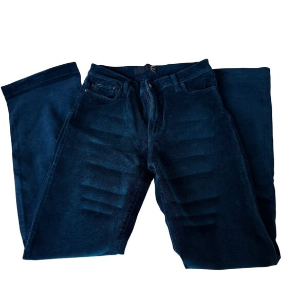 AW2003 Just Cavalli Obscure Velvet Shadow Pants stretchy size 29 - Picture 2 of 12